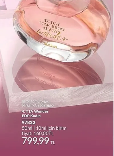 Tta Wonder Edp Kadın 50Ml
