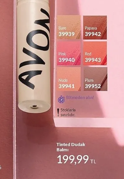 Avon Tinted Dudak Balmi
