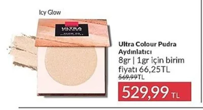 Ultra Colour Pudra Aydınlatıcı 8Gr
