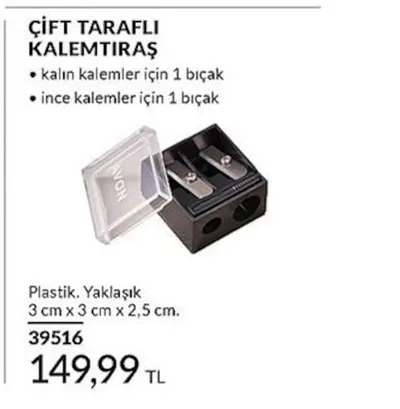 Çi̇Ft Tarafli Kalemtiraş