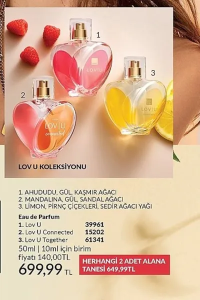Avon Lov U Edp 50Ml Parfüm