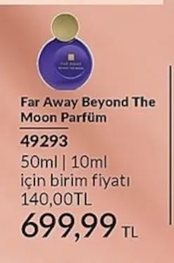 Far Away Beyond The Moon Parfüm 50Ml | 10Ml