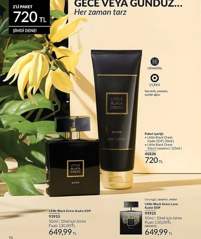 Little Black Dress Kadın Edp 50Ml + Little Black Dress Vücut Losyonu 125Ml