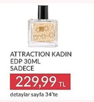 Attraction Kadın Edp 30Ml