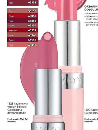 Avon Hydramatic Mat Ruj