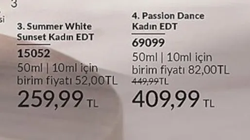 Summer White Sunset Kadın Edt