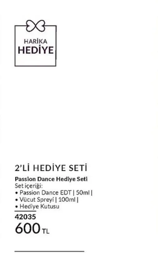 Passion Dance Hediye Seti
