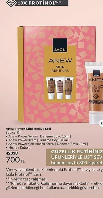 Avon Anew Power Mini Hediye Seti