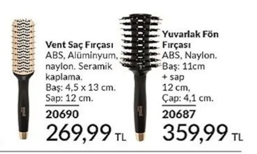 Vent Saç Fırçası