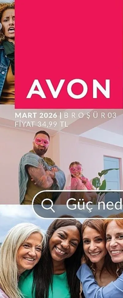 Avon Mart 2026 Broşürü