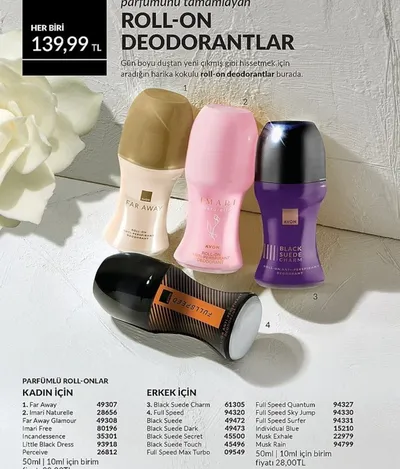 Avon Far Away Roll-On Deodorant