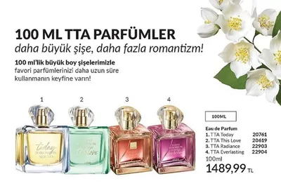 Avon Tta Parfümler 100Ml
