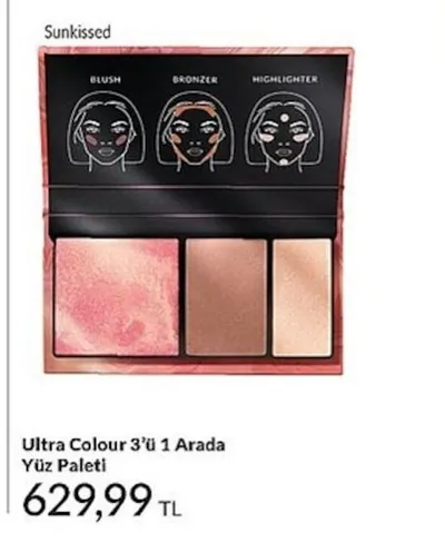Ultra Colour 3'Ü 1 Arada Yüz Paleti