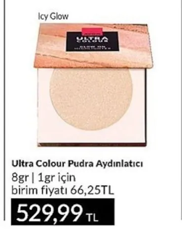 Ultra Colour Pudra Aydınlatıcı 8Gr