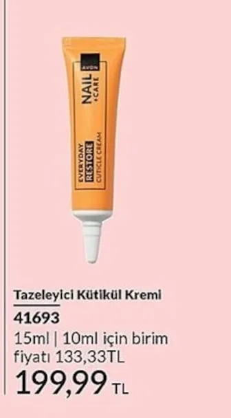 Avon Tazeleyici Kütikül Kremi 15Ml
