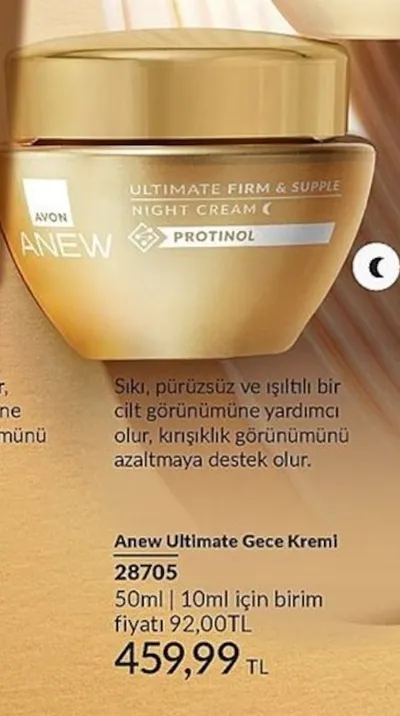 Avon Anew Ultimate Gece Kremi 50Ml