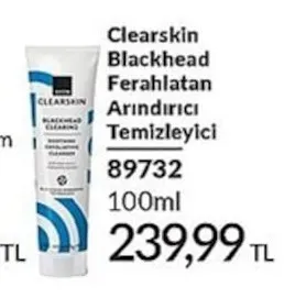 Clearskin Blackhead Ferahlatan Arındırıcı Temizleyici 100Ml