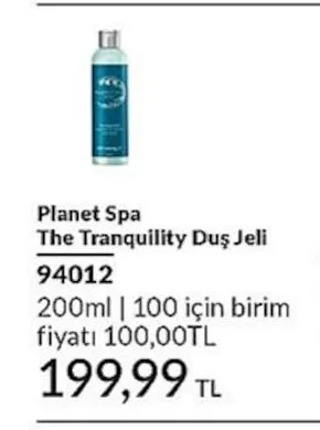 Planet Spa The Tranquility Duş Jeli 200Ml