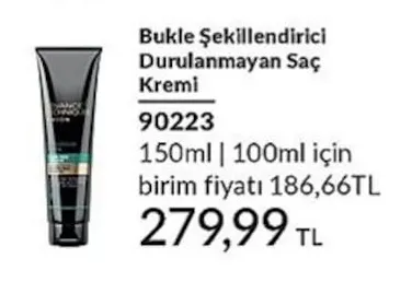 Advance Techniques Bukle Şekillendirici Durulanmayan Saç Kremi 150Ml