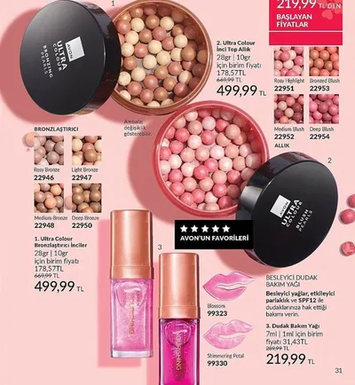 Avon Ultra Colour Bronzlaştırıcı İnciler 28Gr | 10Gr