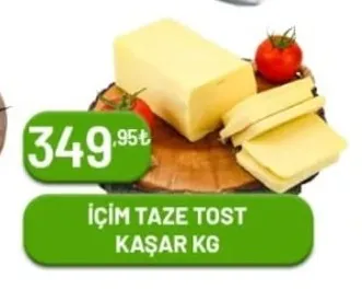 Içim Taze Tost Kaşar Kg