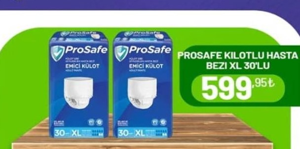 Prosafe Kilotlu Hasta Bezi Xl 30'Lu