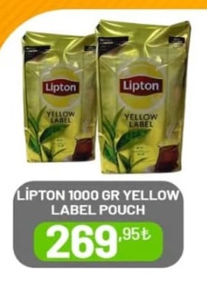 Lipton 1000 Gr Yellow Label Pouch