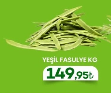 Yeşil Fasulye Kg