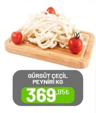 Gürsüt Çeçil Peyniri Kg