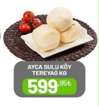 Ayca Sulu Köy Tereyağ Kg