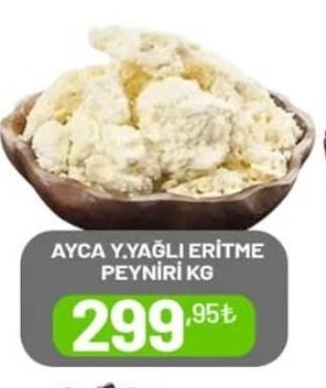 Ayca Y.Yağlı Eritme Peyniri Kg