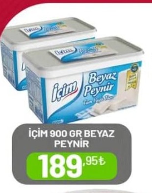 Içim 900 Gr Beyaz Peynir