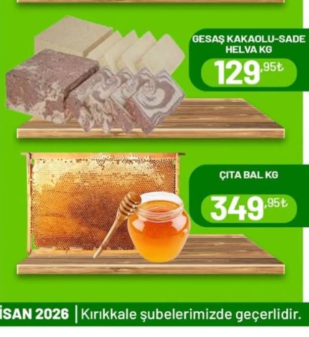 Gesaş Kakaolu Sade Helva Kg