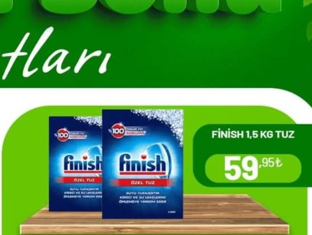 Finish 1,5 Kg Tuz