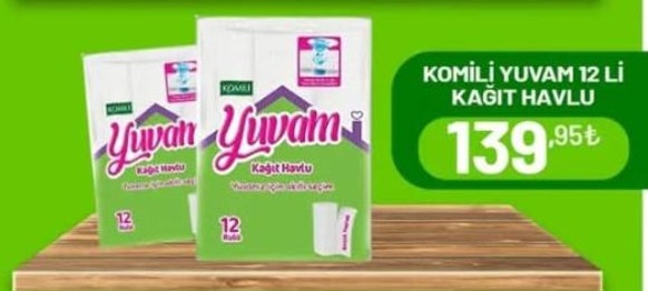 Komili Yuvam 12 Li Kağıt Havlu