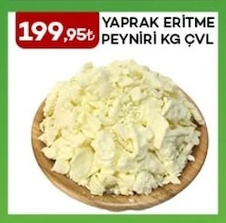 Yaprak Eritme Peyniri Kg Çvl