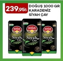 Doğuş 1000 Gr Karadeniz Siyah Çay