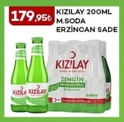 Kizilay 200Ml M.Soda Erzincan Sade