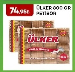 Ülker 800 Gr Peti̇bör