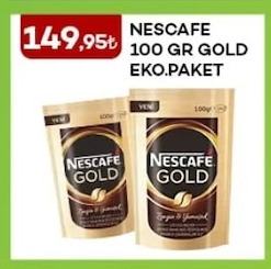 Nescafe 100 Gr Gold Eko.Paket