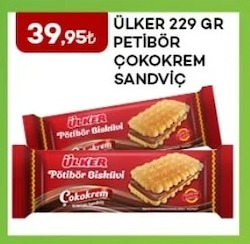 Ülker 229 Gr Petibör Çokonem Sandviç