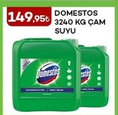 Domestos 3240 Kg Çamaşır Suyu