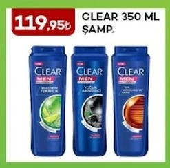 Clear 350 Ml Şampuan