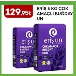 Eriş 5 Kg Çok Amaçlı Buğday Unu