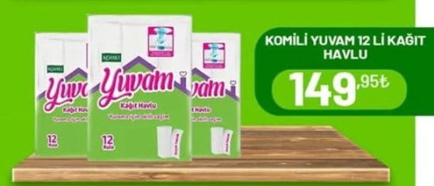 Komili Yuvam 12 Li Kağıt Havlu