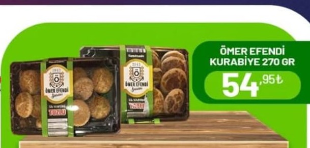Ömer Efendi Kurabiye 270Gr