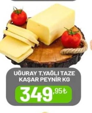 Uğuray Tereyağlı Taze Kaşar Peynir Kg
