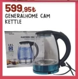 Generalhome Cam Kettle 1.8L