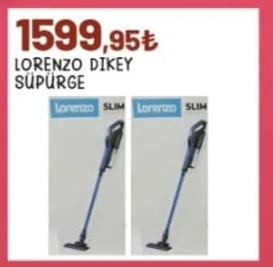 Lorenzo Dikey Süpürge