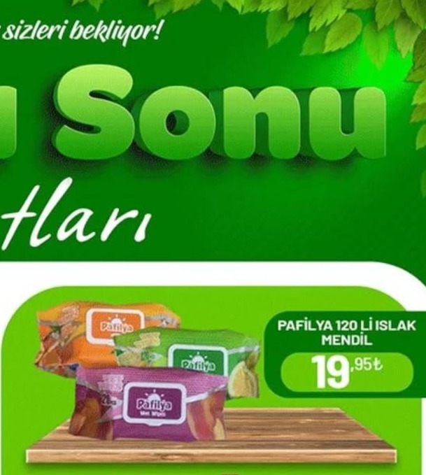 Pafilya 120'Li Islak Mendil